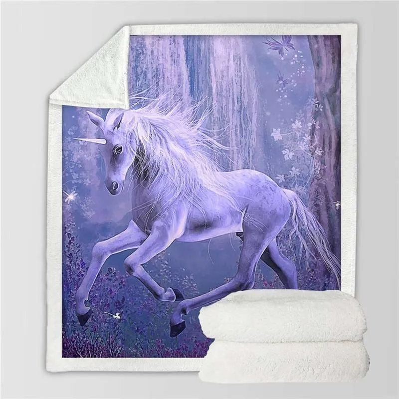 Unicorn Blanket For Kids Just For You