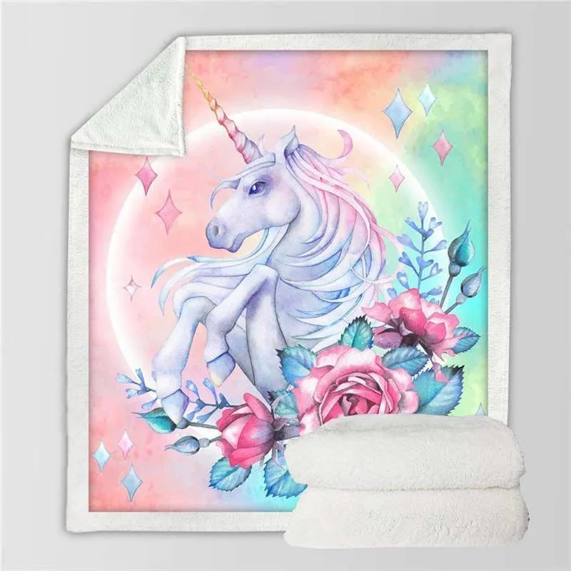 Unicorn Blanket For Kids Just For You