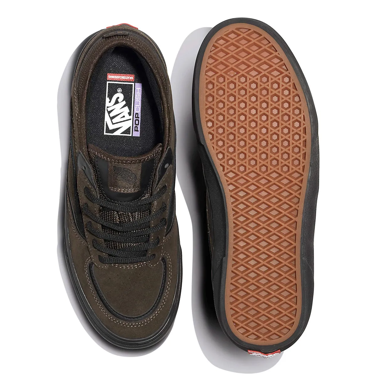 Vans Rowley Skateboard Shoe - Chocolate/Black