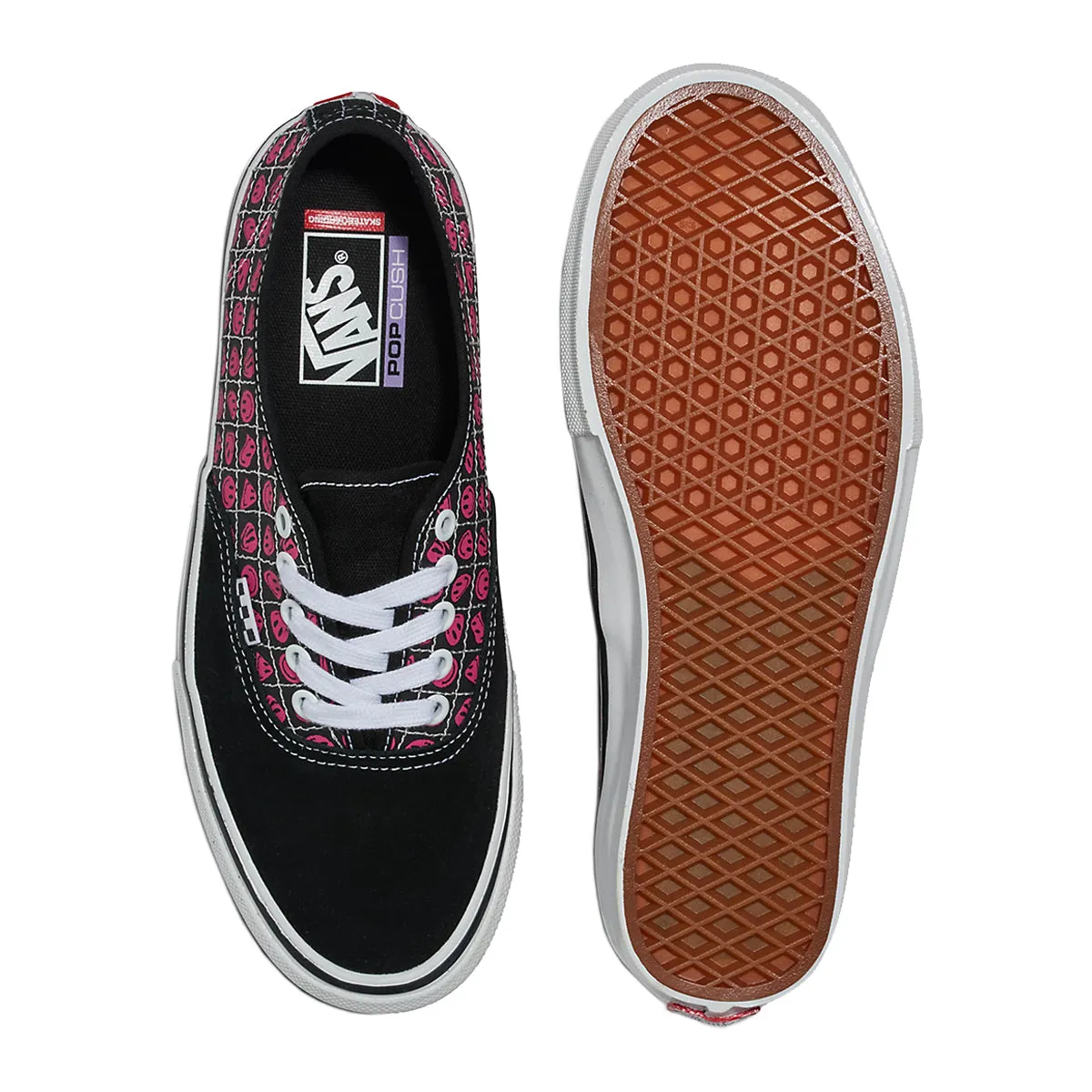 Vans Skate Authentic - "Acid Tab" - Black/Pink