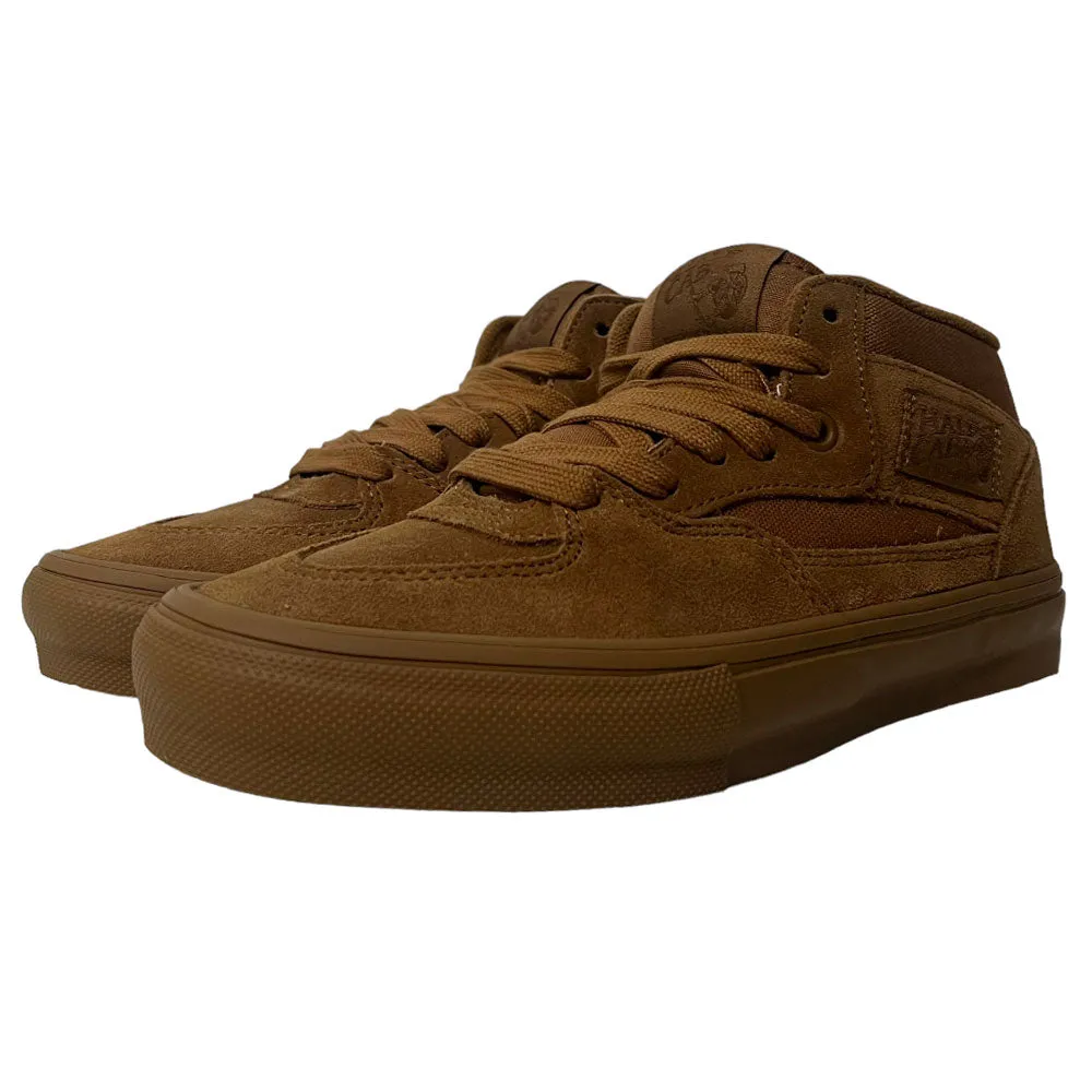 Vans Skate Half Cab Brown Gum Suede Shoes