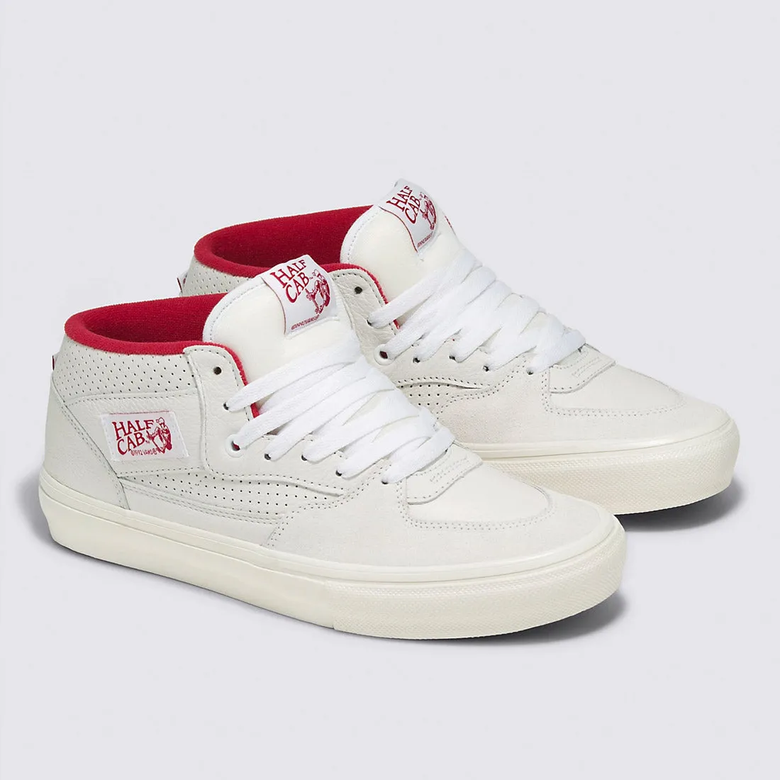 VANS Skate Half Cab - Vintage Sport White/Red