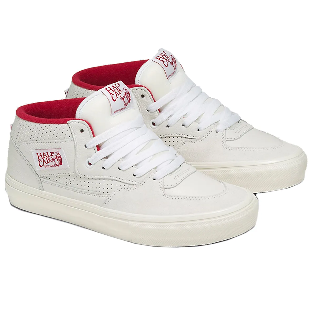 Vans Skate Half Cab - Vintage Sport White/Red