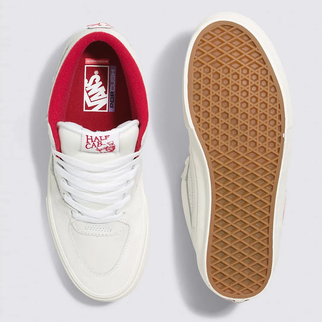 VANS Skate Half Cab - Vintage Sport White/Red