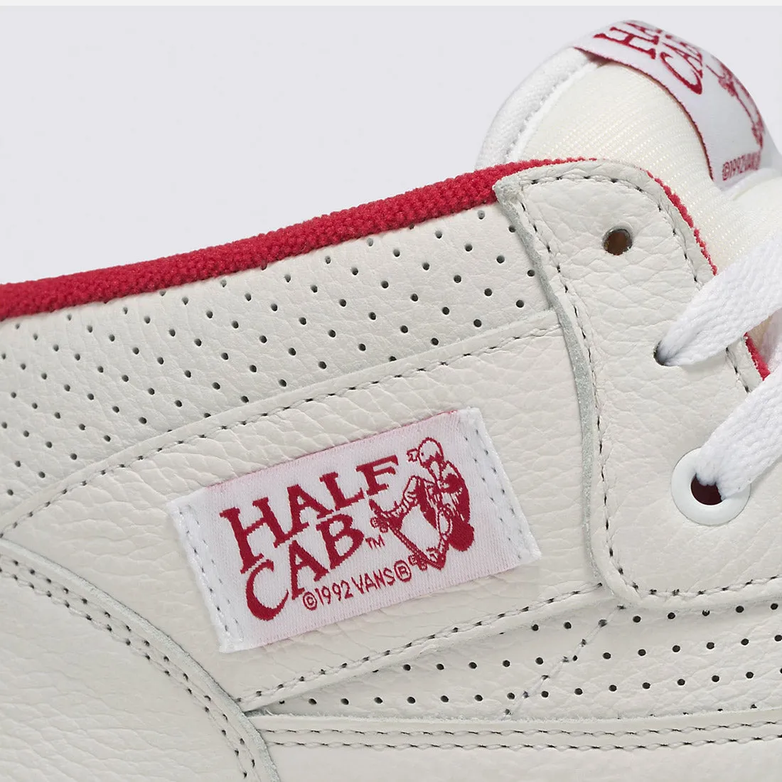 VANS Skate Half Cab - Vintage Sport White/Red