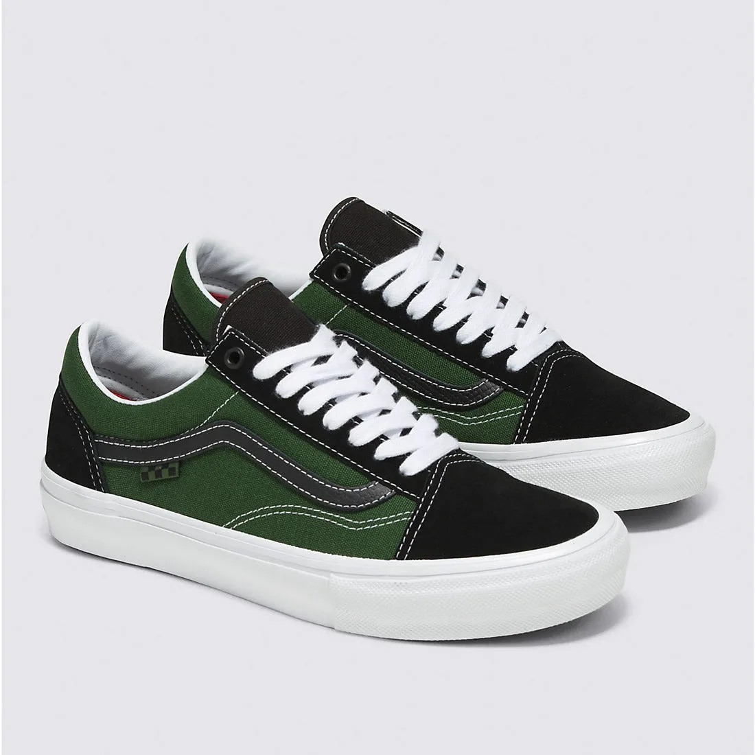 VANS Skate Old Skool - Safari Black/Greenery