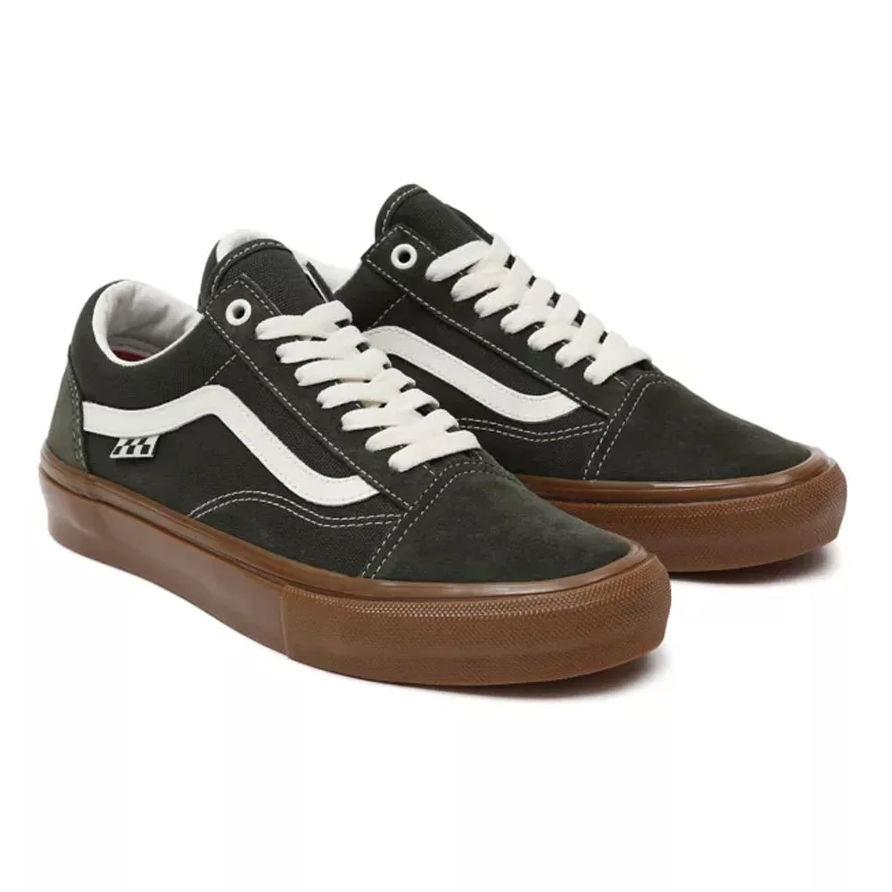 Vans Skate Old Skool Shoes  - Forest Night/Gum