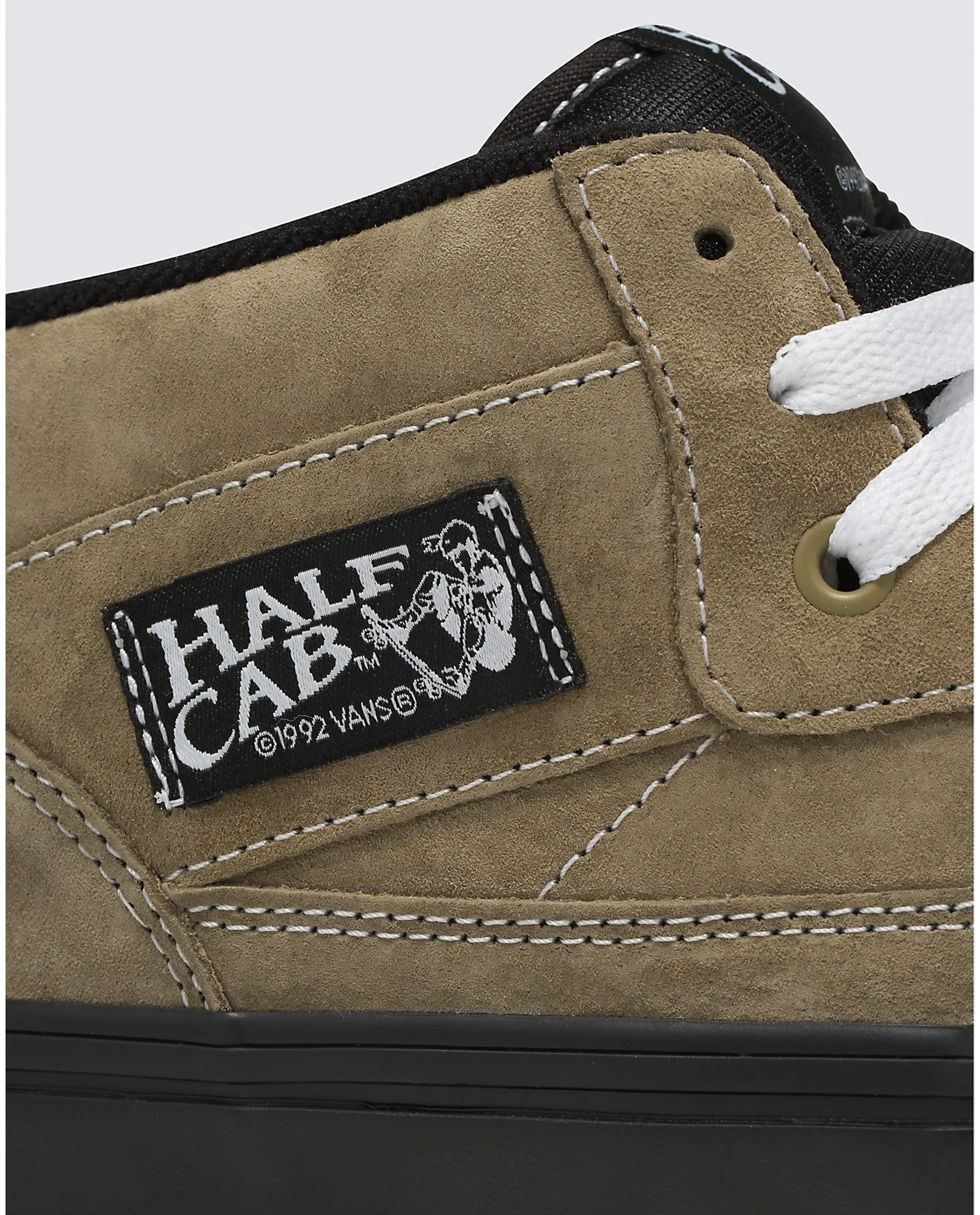 Vans Skate Pig Suede '92 Half Cab Skateboard Shoe - Olive/Black