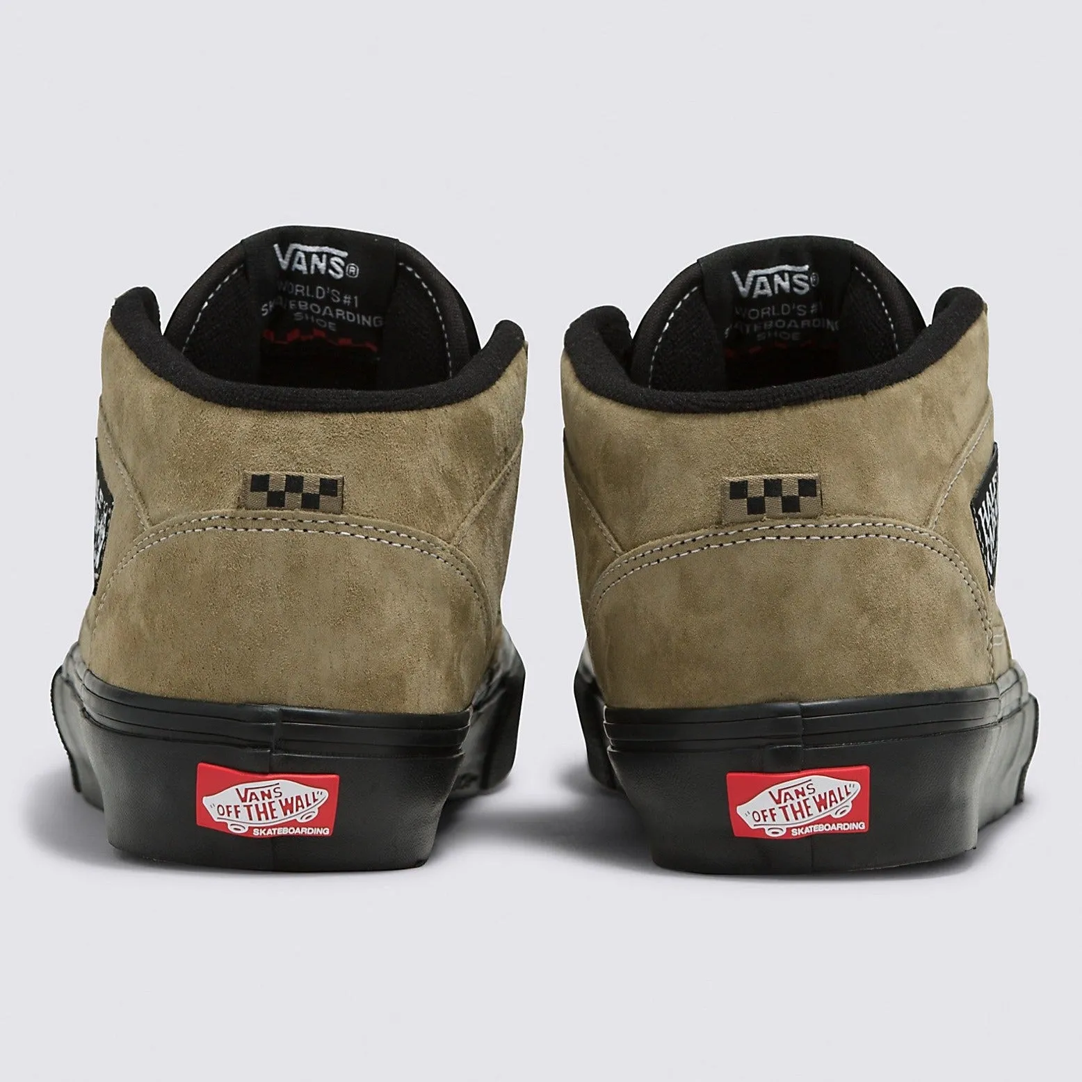 Vans Skate Pig Suede '92 Half Cab Skateboard Shoe - Olive/Black