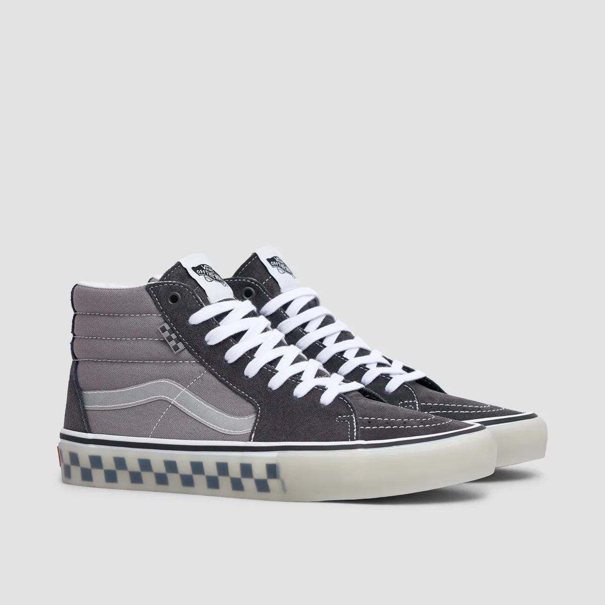 Vans Skate Sk8-Hi Shoes - Translucent Rubber Grey