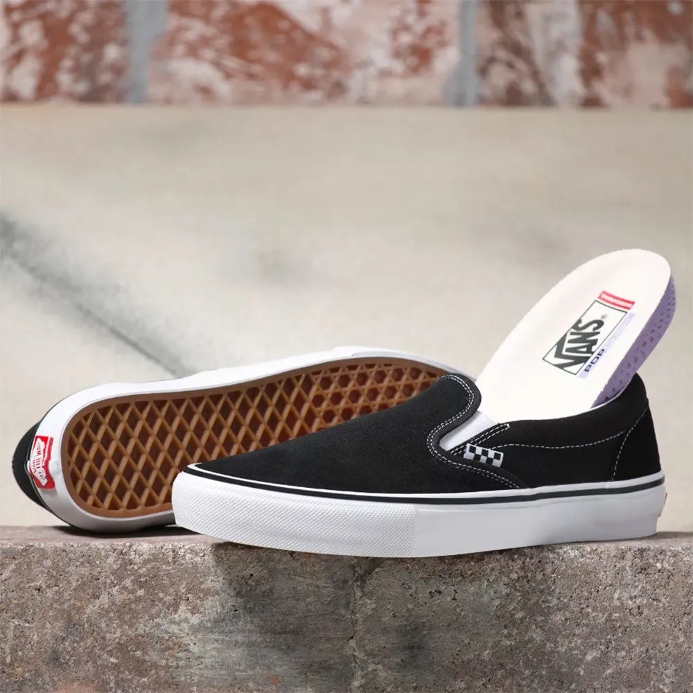 VANS Skate Slip-On - Black/White