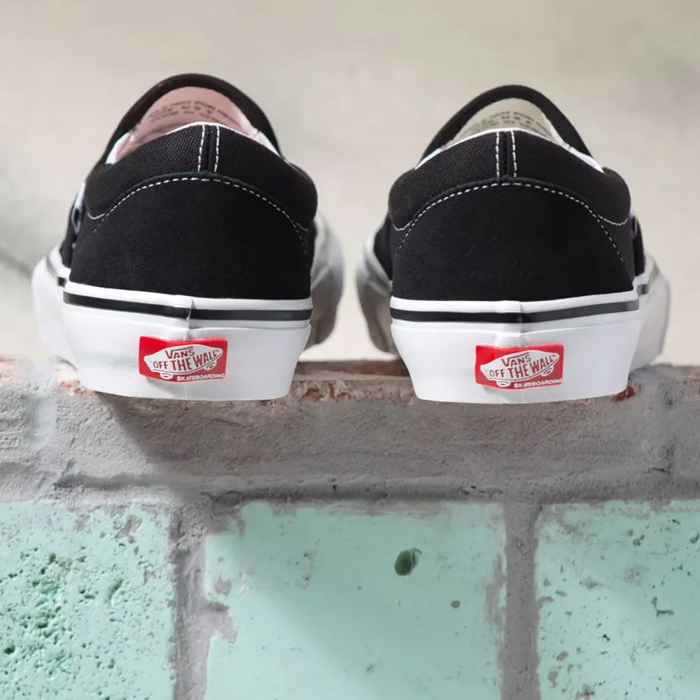 VANS Skate Slip-On - Black/White