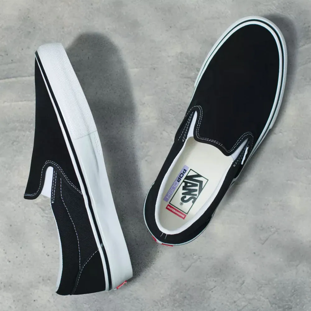 VANS Skate Slip-On - Black/White