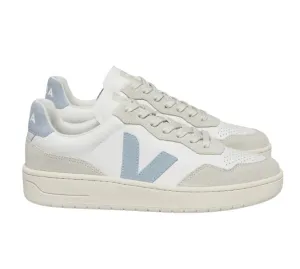 VEJA V-90 O.T. Leather extra white steel women