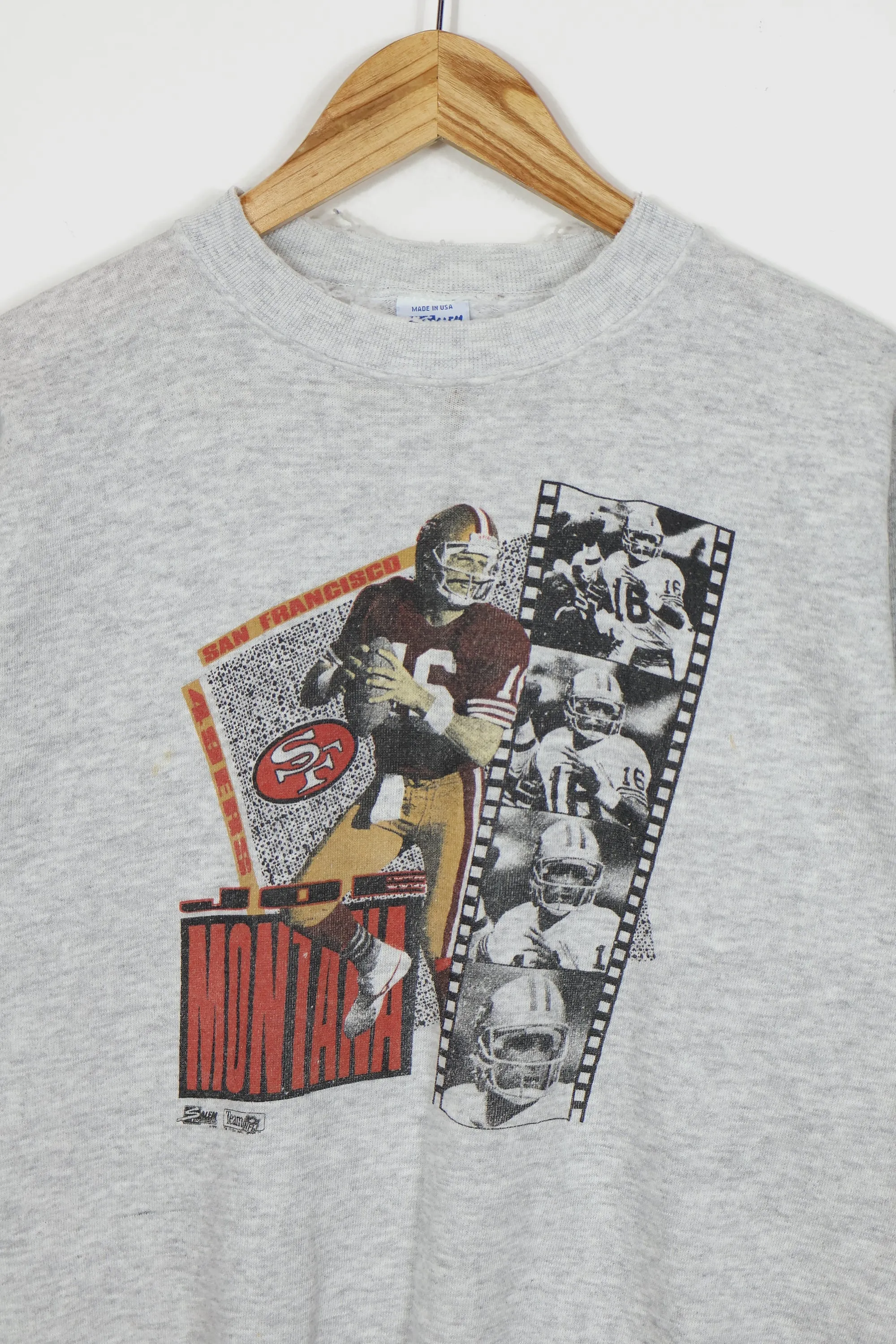 Vintage San Francisco 49ers Joe Montana Crewneck