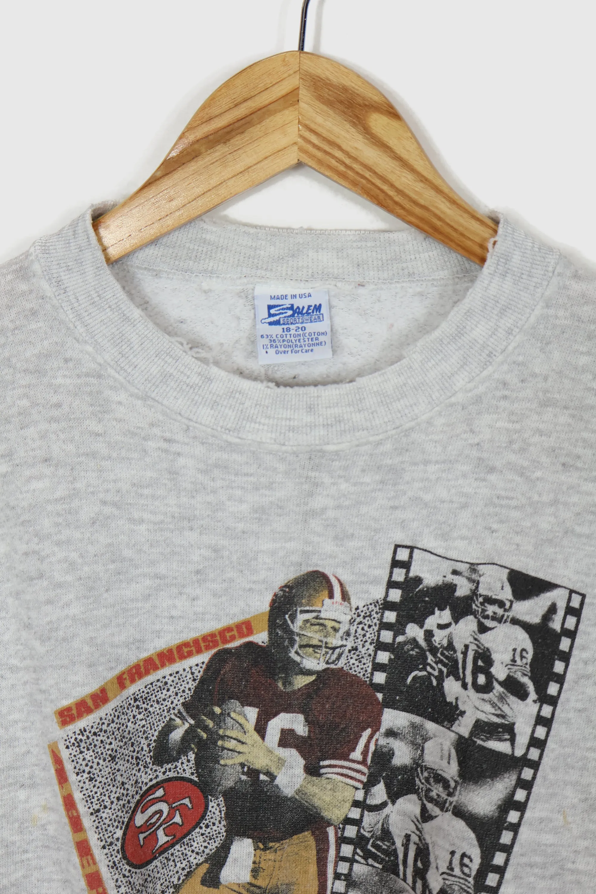 Vintage San Francisco 49ers Joe Montana Crewneck