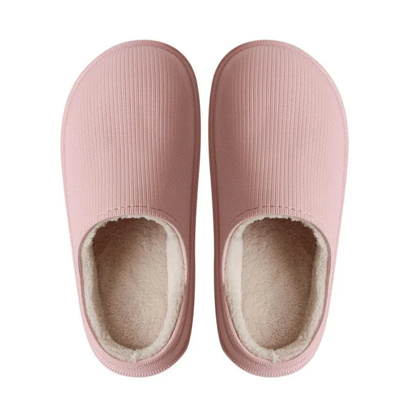 Waterproof Warm Cotton Slippers