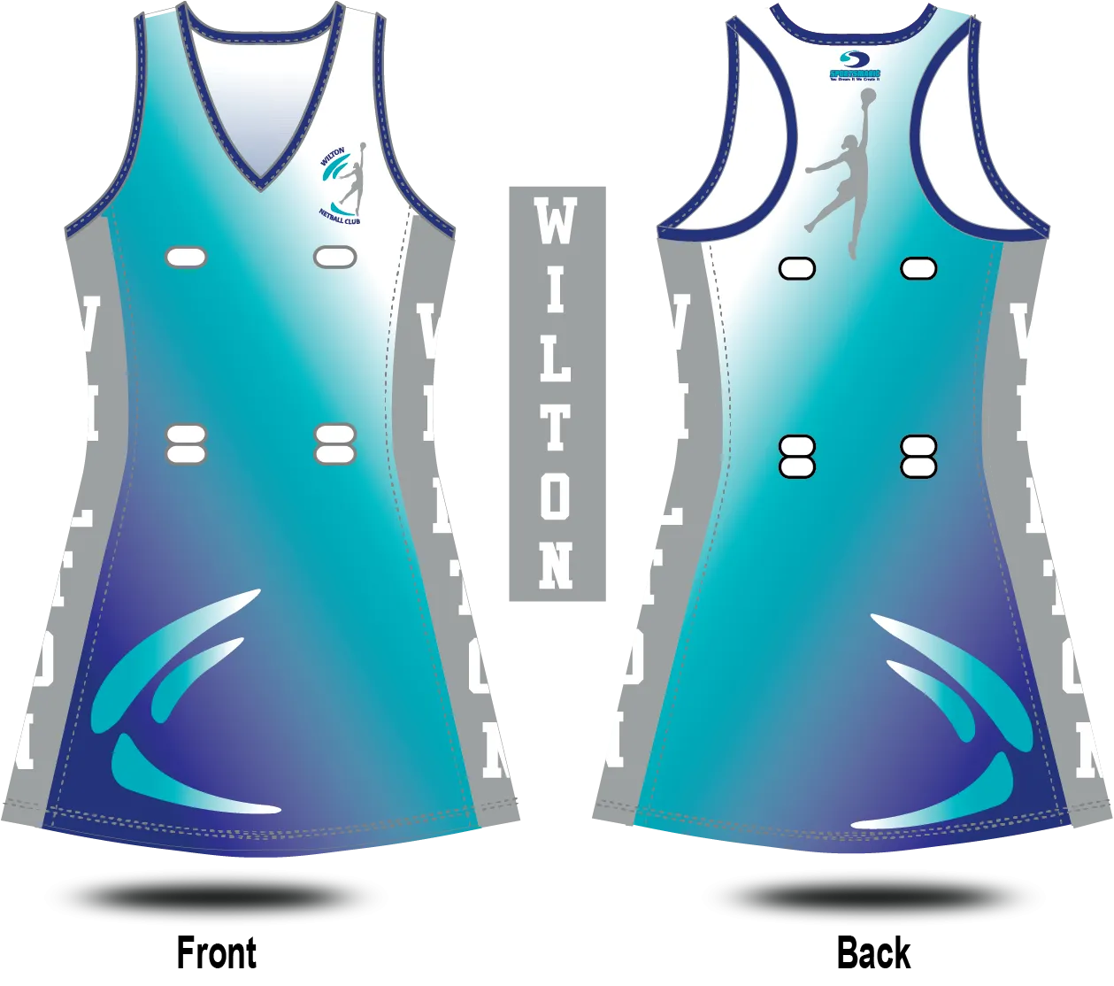 WILTON NETBALL (COMPULSORY) - Playing Dress