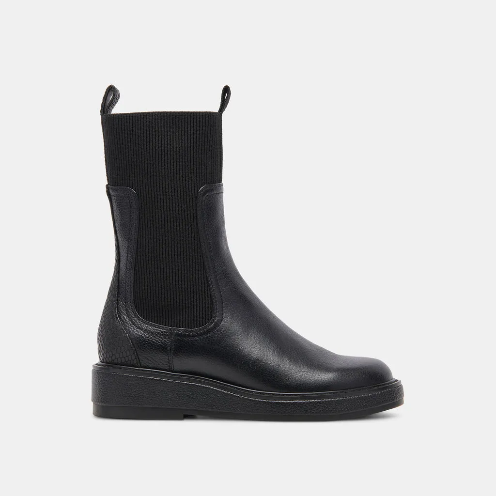 Women's Elyse H2O Boots - Black Leather