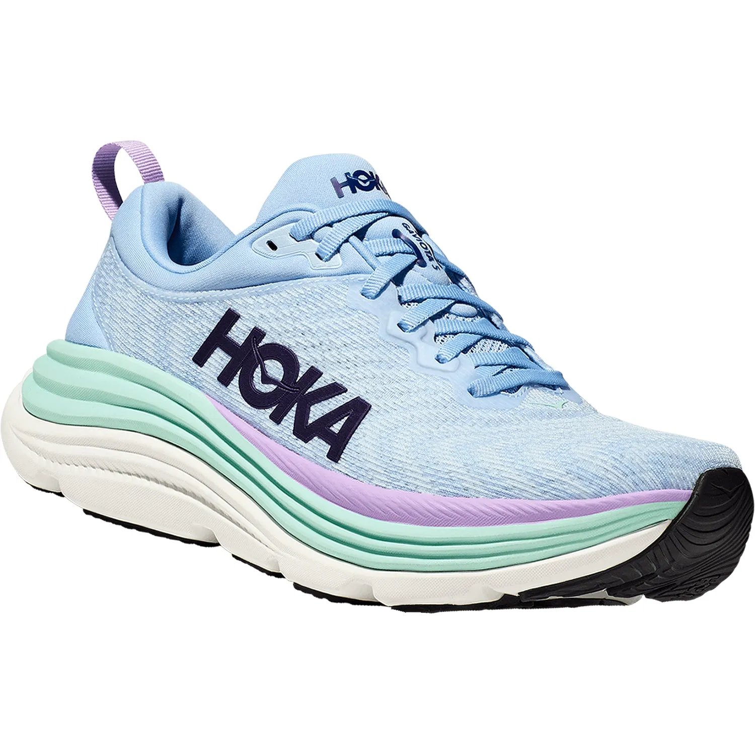 Women's Hoka Gaviota 5 Airy Blue/Sunlit Ocean Mesh