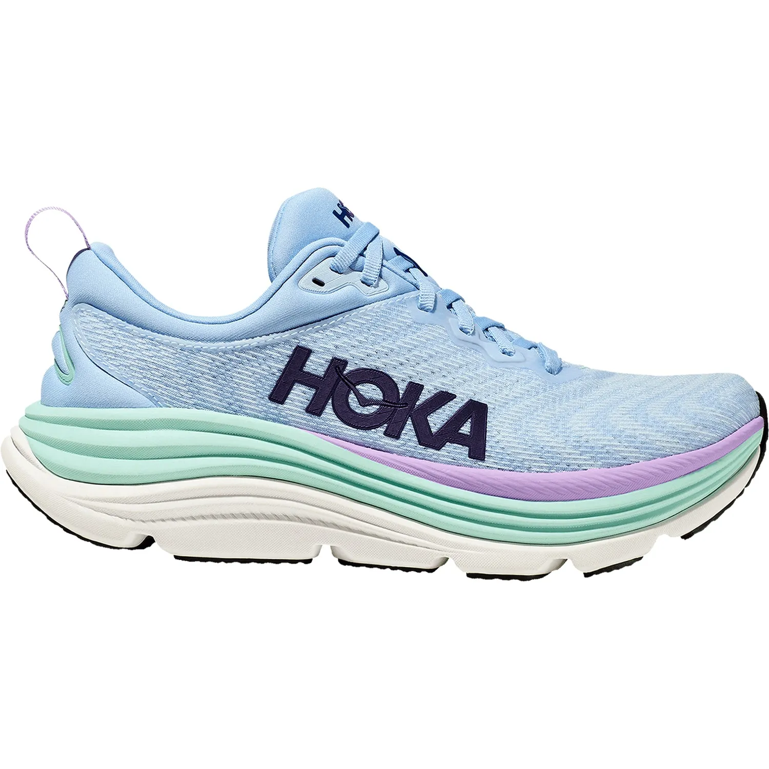 Women's Hoka Gaviota 5 Airy Blue/Sunlit Ocean Mesh