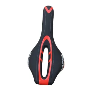 YAFEE Mountain Bike Saddle Mountain Bike Seat Hollow Bicycle Seat(Red)